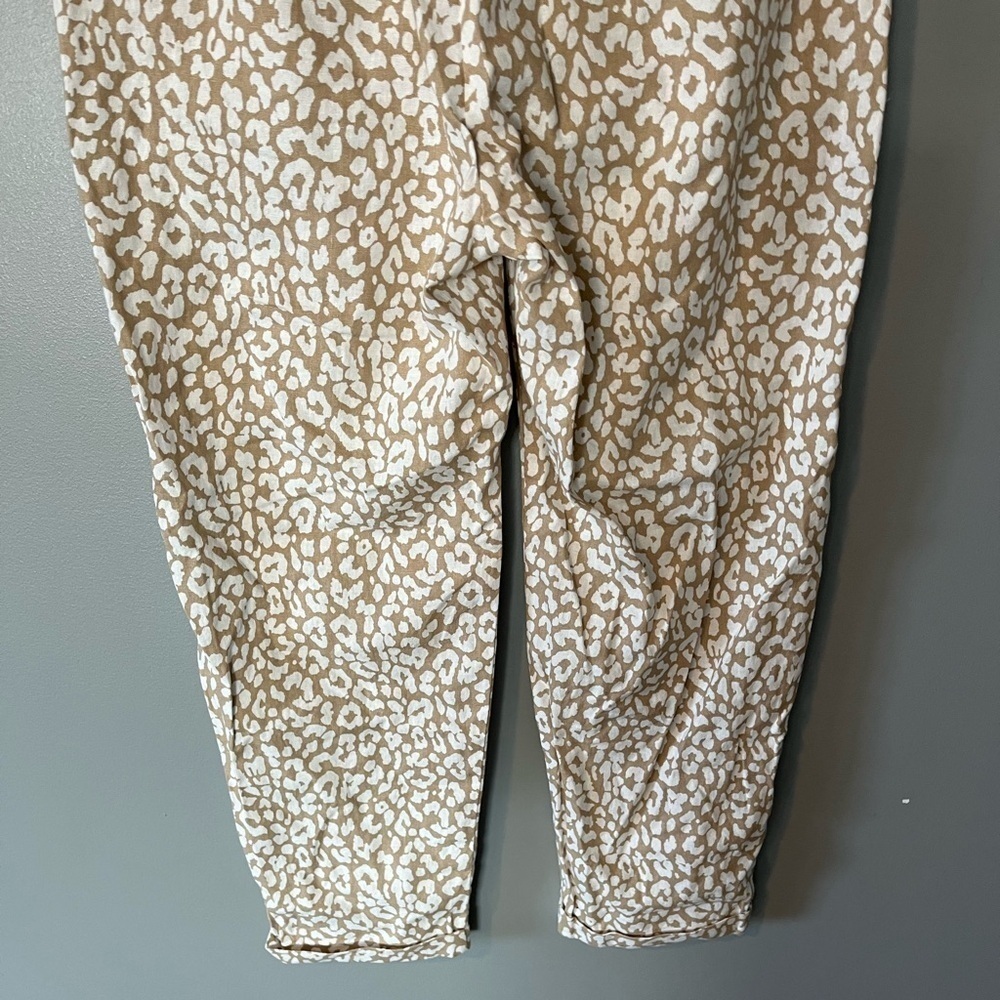 NWT J. Crew Linen Blend Leopard Drawstring Pants … - image 7